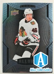 2020-21 Allure Sky Blue Rookie #103 Lucas Carlsson